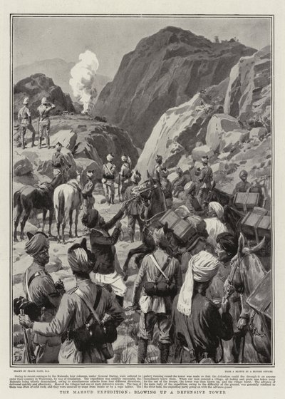 La Expedición Mahsud, volando una Torre Defensiva de Frank Dadd